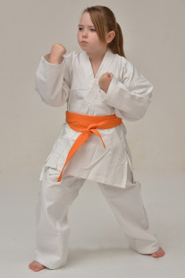 Кимоно Карате Белое 130 см 